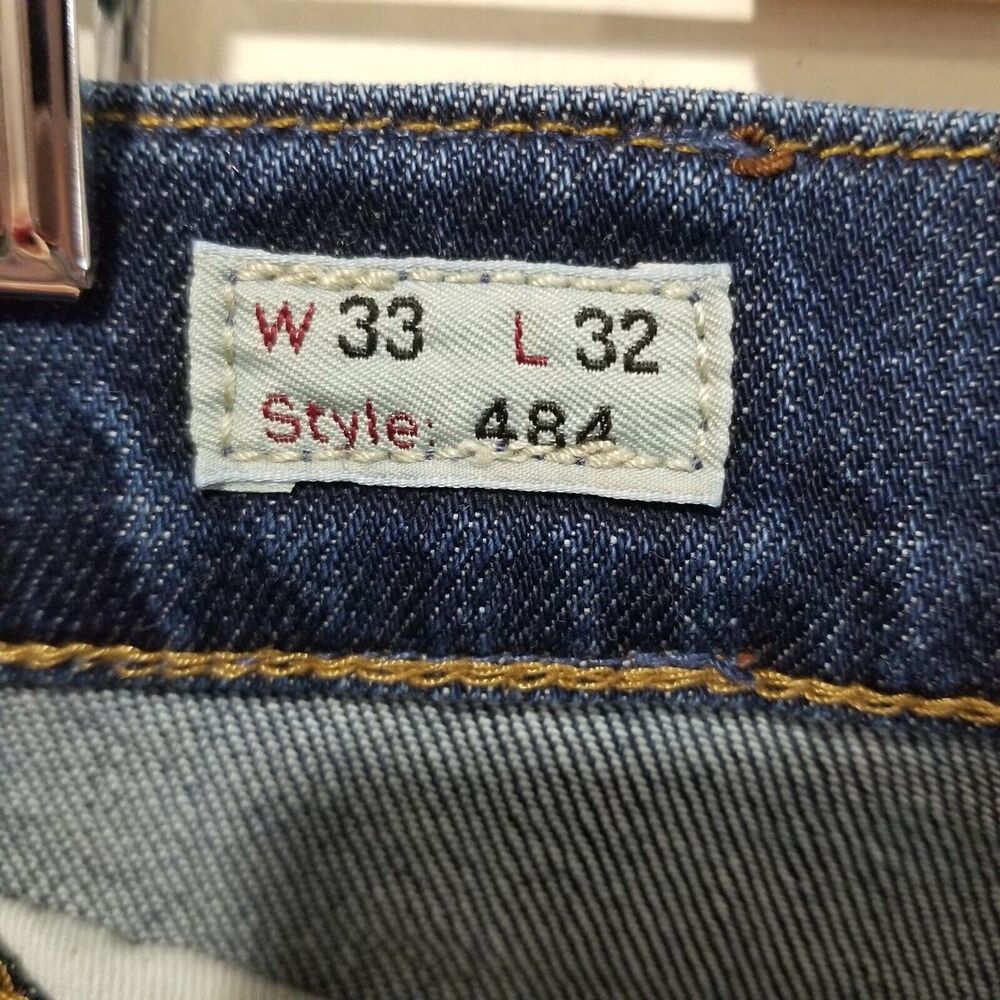 J. Crew Jeans Mens 33x32 484 Slim-fit in stretch broken-in Japanese denim J5026 - Picture 4 of 12